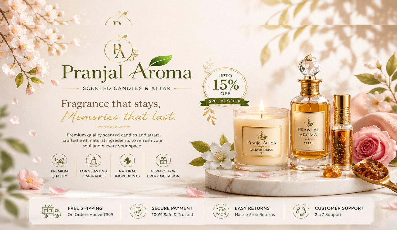 Pranjal Aroma promo
